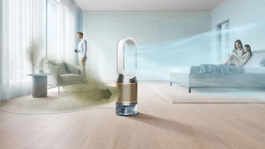 Oczyszczacz powietrza i wentylator z funkcją nawilżania Dyson Purifier Humidify+Cool Formaldehyde PH04